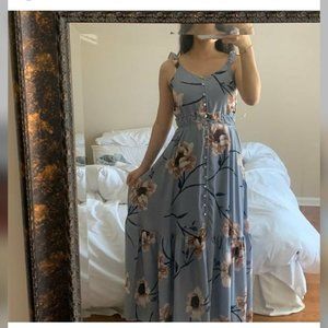 Anthropologie maxi dress